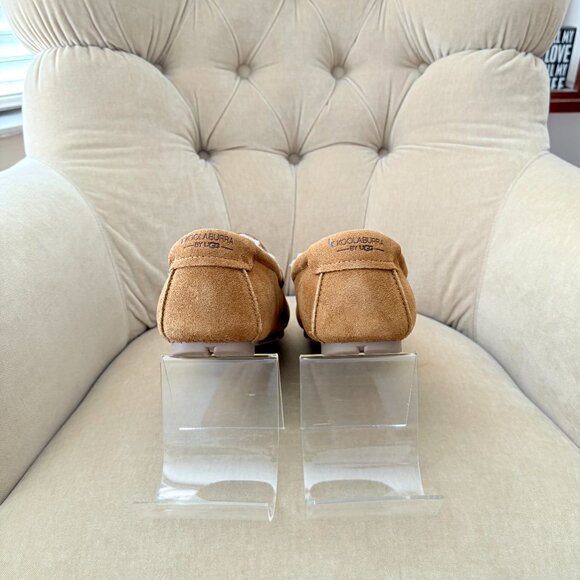 NEW Auth KOOLABURRA By UGG Men's Tipton 1105893 Chestnut Suede Moccasin Shoes - Picture 4 of 8